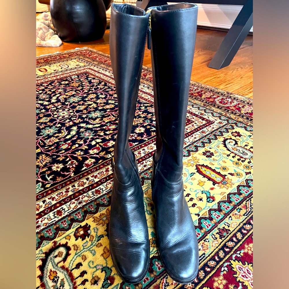 Tory Burch Black Boot Size 8 - image 2